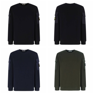 [STONE ISLAND] 스톤아일랜드 포켓 와펜 맨투맨