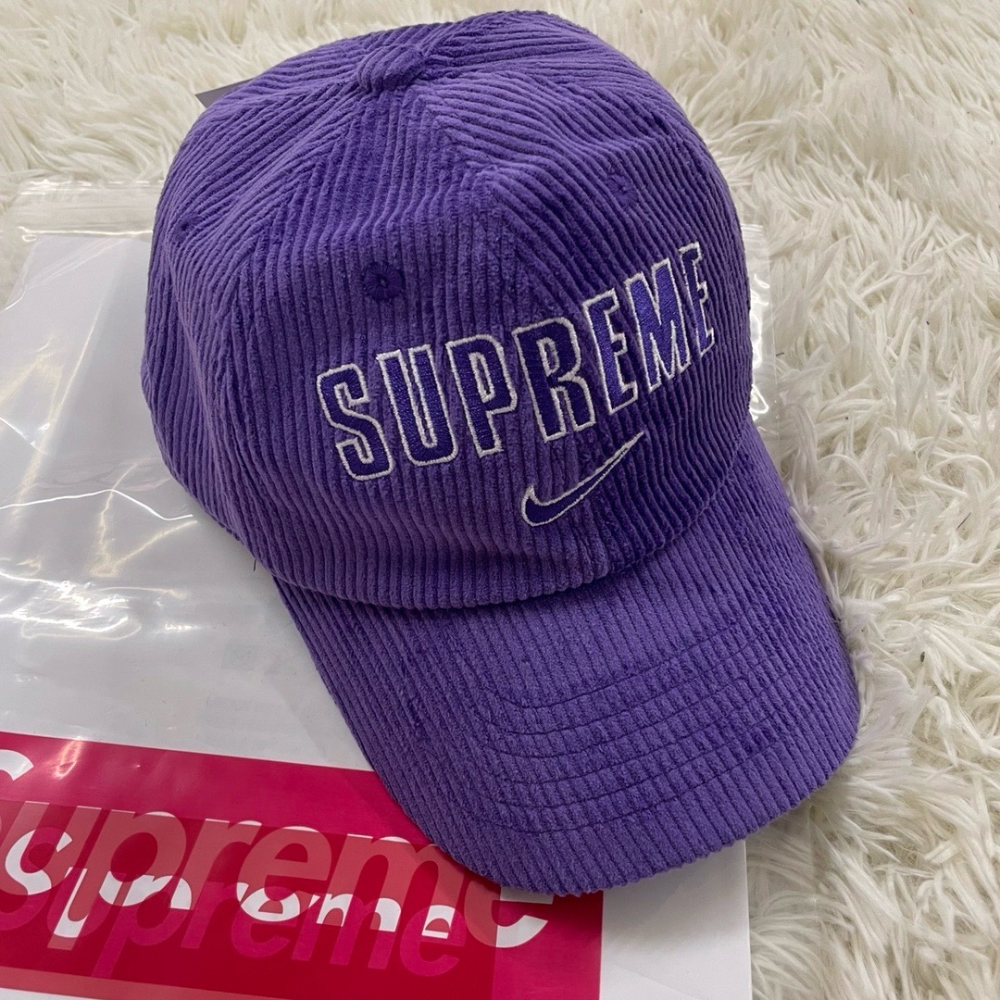 [Supreme X Nike] 슈프림 X 나이키 아크 코듀로이 6-패널 캡 -2Color