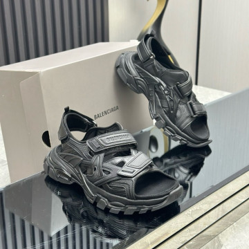 [Balenciaga] 발렌시아가 트랙 샌들 블랙