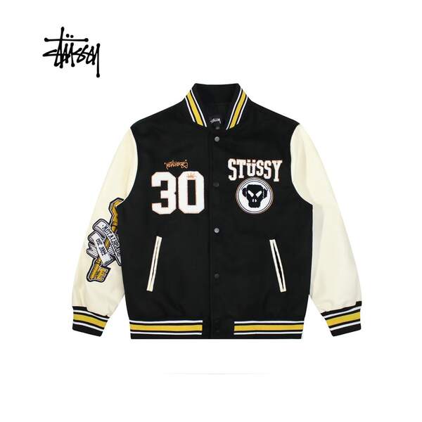 [Stussy] 스투시 골디 메탈헤즈 30 바시티 자켓