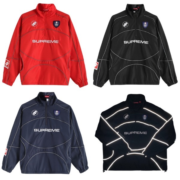 [Supreme] 슈프림 리플렉티브 파이핑 풀오버
