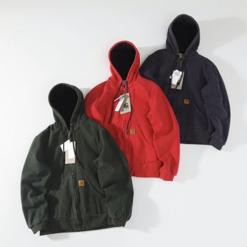 [Carhartt] 칼하트 헤비 캔버스 후드 워크 재킷