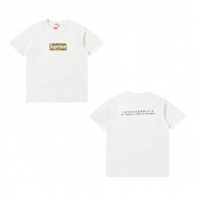 [Supreme] 슈프림 상하이 박스로고 티셔츠 화이트 - 24SS