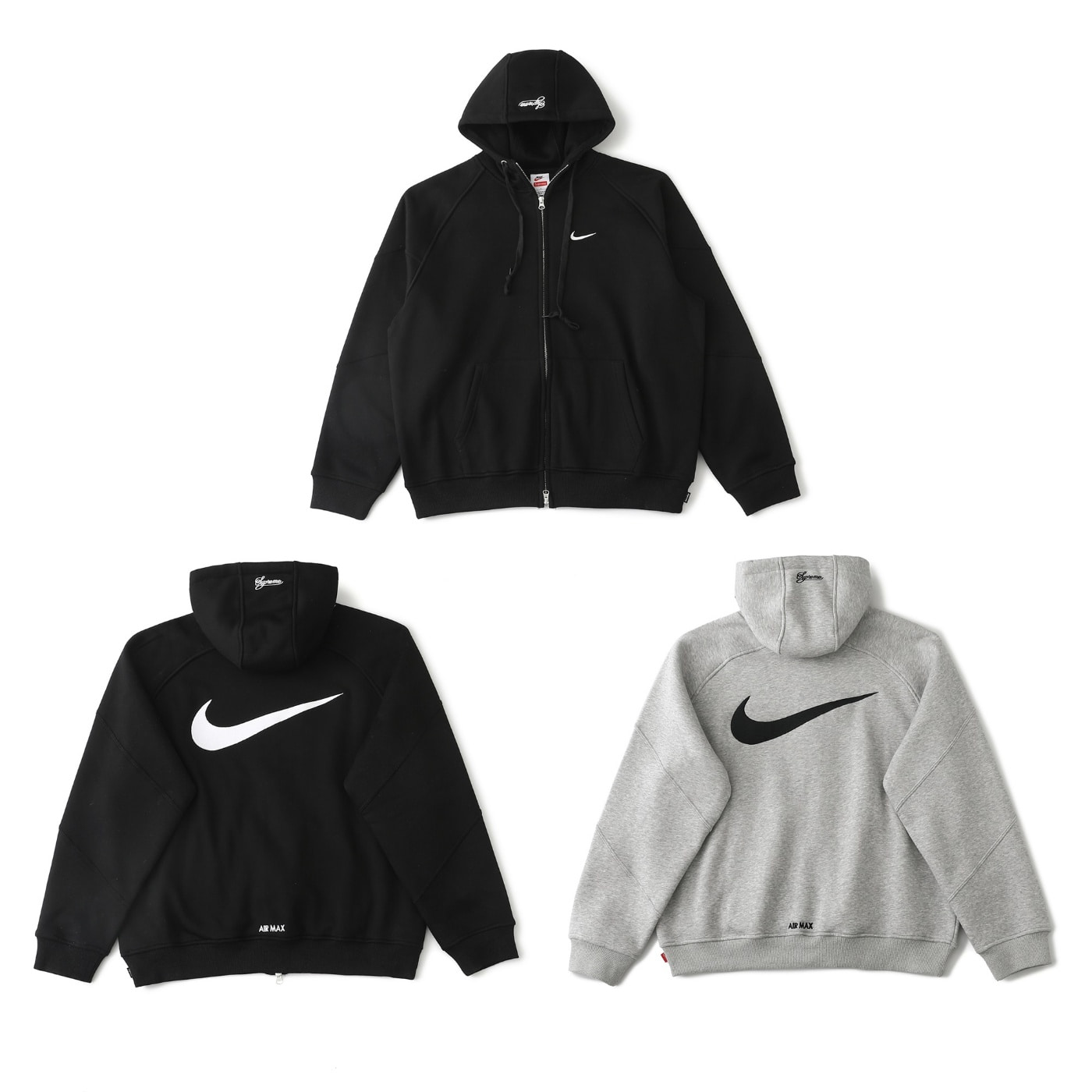 [Supreme] 슈프림 x 나이키 집업 후드 스웨트셔츠